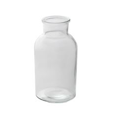 BUDVASE BOTTLE 6.25x1.5" CLEAR
