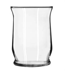 VASE HURRICANE 6" ADORN 4/CS